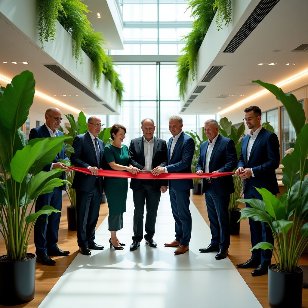 Inauguración de oficina internacional